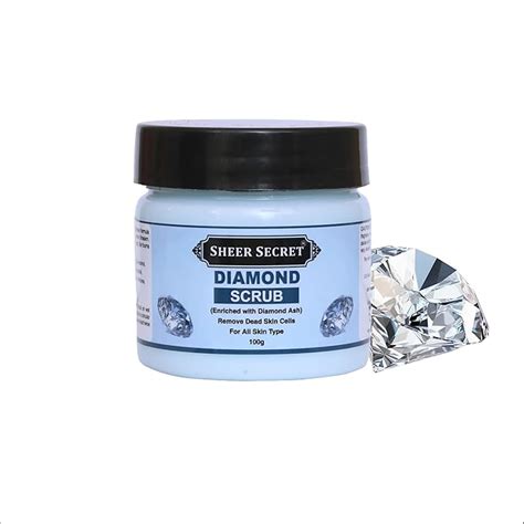 Buy SHEER SECRET Diamond Scrub 100g - Remove Dead Skin Cells, For All ...