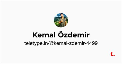 Kemal Özdemir — Teletype
