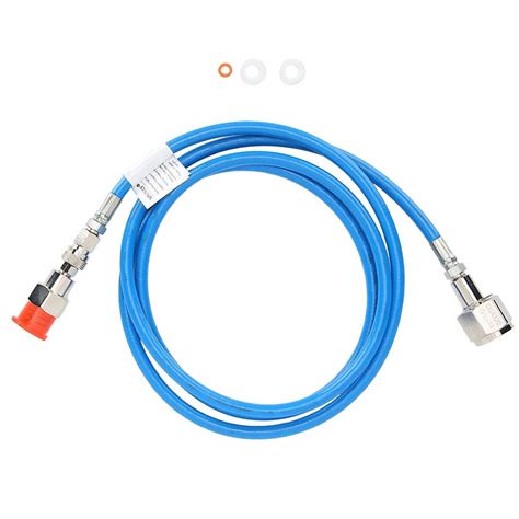 2m/6.6ft Hose CO2 Soda Club, Blue CO2 Soda External High Pressure ...