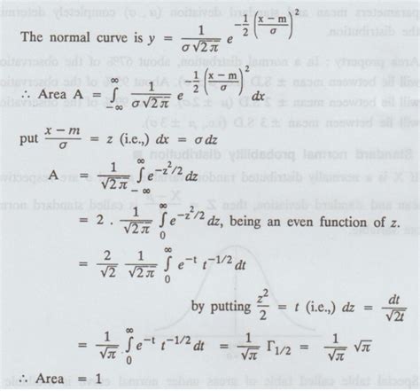 Normal distributions - Random variables