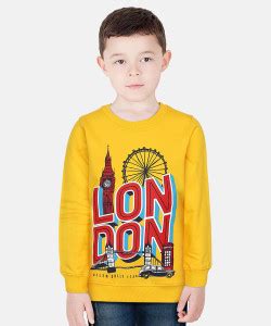 Allen Solly Full Sleeve Graphic Print Boys Sweatshirt - Buy Allen Solly ...