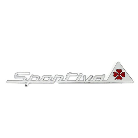 Buy HHCAR 3D Car Body Fittings Sport Emblems Badge, for Alfa Romeo GT ...