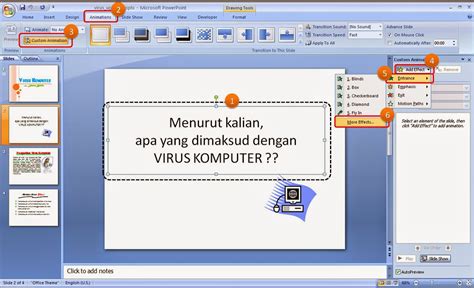 Custom Animation PowerPoint 的图像结果