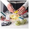 VR 18 Pcs - 3 Different Size Plastic Food Snack Bag Pouch Clip Sealer ...