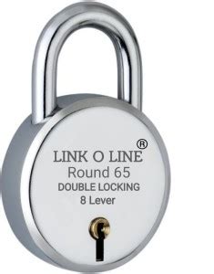 LINK O LINE New Round 65 Bcp Double Locking Padlock For Multipurpose ...