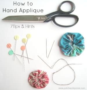 Hand Applique Tutorial 的图像结果