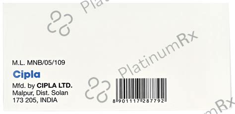 Linacip 5mg Tablet 15s - Uses, Side Effects, Price, Generic | PlatinumRx