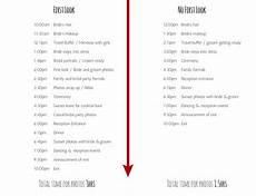 Wedding Day Of Timeline by Wedding Day Timeline 4pm Ceremony Search Wedding Day Of Timeline