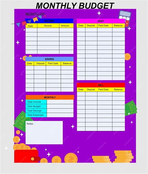 Budget Excel Sheet Vector 的图像结果