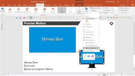 Image result for PowerPoint Animation Move Object