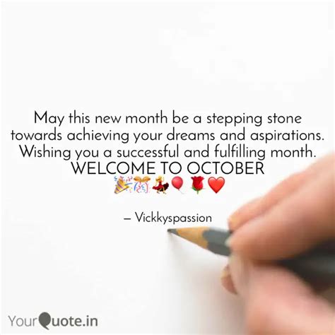 May this new month be a s... | Quotes & Writings by benjamin victoria n ...