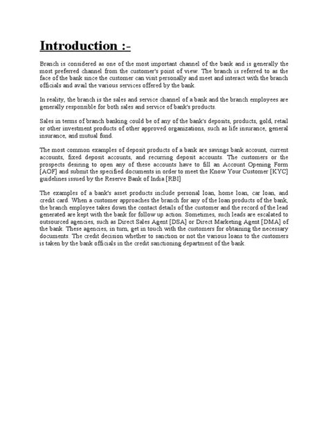 Image result for Banking Introduction Project PDF