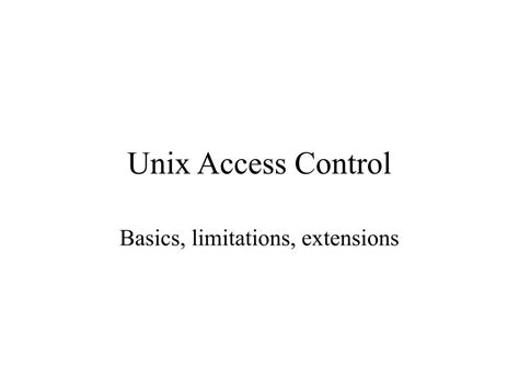 Image result for What Is Unix Files Access Control