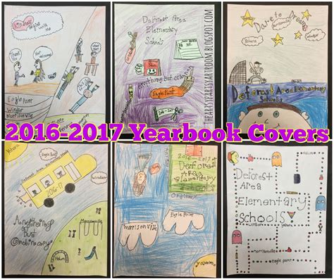 The Artsy Fartsy Art Room: 2016 Yearbook Covers