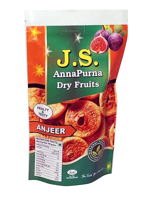 100% Natural Afghani Anjeer 250g Pack | Dried Figs | Rich Source of ...