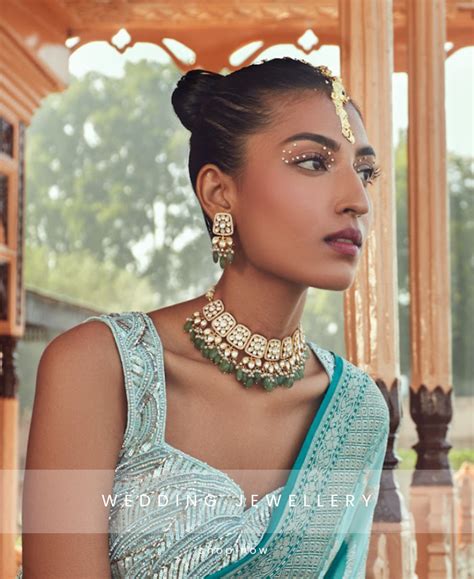 Moissanite Polki Jewellery | 925 Silver Purity | Amrrutam – Amrrutam