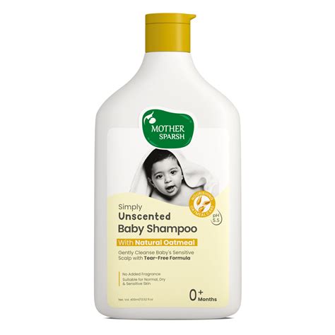 Buy Mother Sparsh Simply Unscented Baby Shampoo With Natural Oatmeal ...