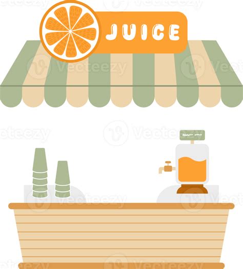 Juice Market Stall Cartoon 的图像结果