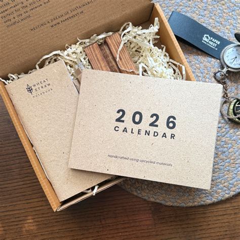 Handmade Paper 2025 Calendar at Best Price in India – Papernest