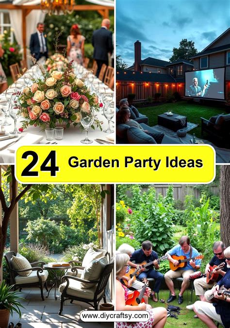 24 Garden Party Ideas for Memorable Outdoor Entertaining