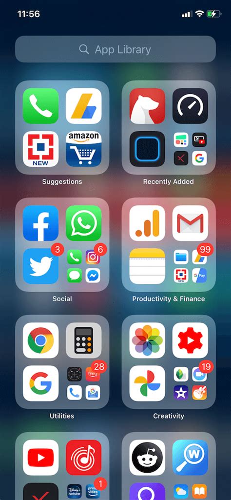 Image result for App Library iOS 14