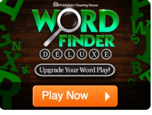 Today's Game Tournament Is WORD FINDER DELUXE | PCH Blog