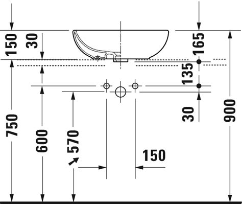 E-ceramall-Buy duravit-0335500000-foster-washbowl-table-top-basin ...