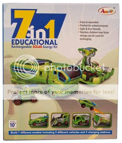 Buy Online | Rechargeable Solar Energy Educational 7 Kit Game Toys Kids ...