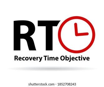 Image result for Recovery Time Objective Vector