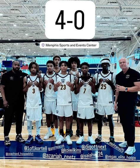 Vegas Elite Shines Bright with 4-0 Sweep at Nike Jr. EYBL Super Session ...