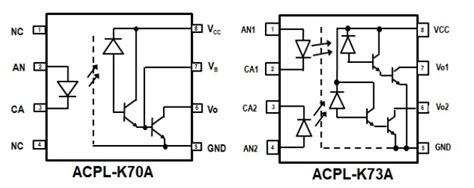 ACPL-K70A/K73A High-Speed Optocouplers - Broadcom | Mouser