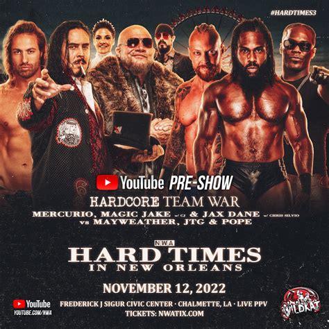 this six-man Hardcore Team War to kick off #HARDTIMES3!! : r/TheNWA