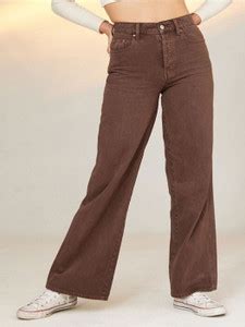 ZAJA Boot-Leg Women Brown Jeans - Buy ZAJA Boot-Leg Women Brown Jeans ...