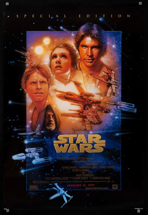 Star Wars Movie Poster 1997 RI 1 Sheet (27x41)