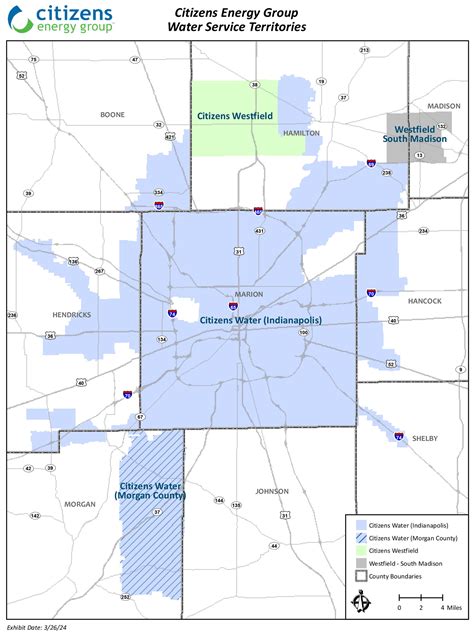 See Map of Where We Provide Water Service | Citizens Energy Group