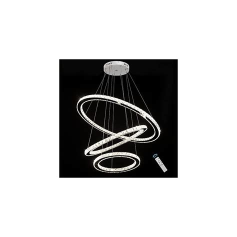 Buy MEEROSEE Crystal Chandeliers Dimmable Modern LED Ceiling Lights ...