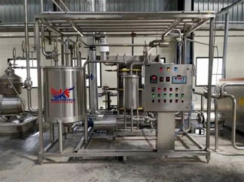 Milk Processing Plant - 250 LPH Milk Processing Plant Manufacturer from ...