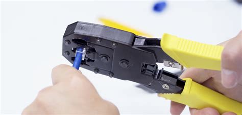 Image result for How to Crimp Network Cables