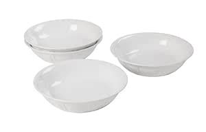 Buy Mikasa Antique White Individual Pasta Bowls, Set of 4 Online at Low ...