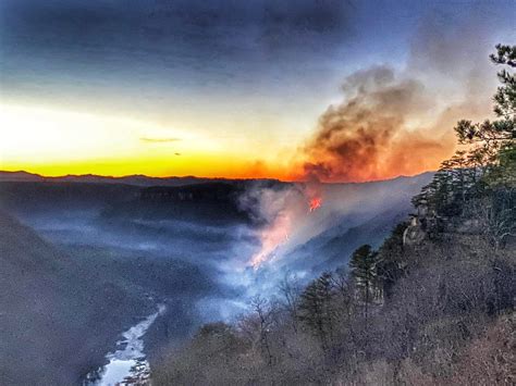 New River Gorge fire now at 100 acres - WV MetroNews