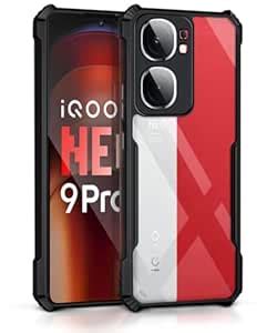 WOW IMAGINE Shock Proof Clear Protective Back Case for iQOO Neo 9 Pro ...