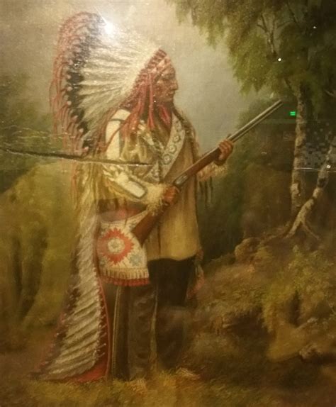 Painting Of Sitting Bull Catherine Weldon