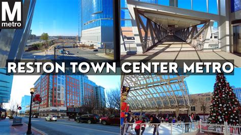 Walking Reston Town Center Metro Station & RTC (the Silver Line ...