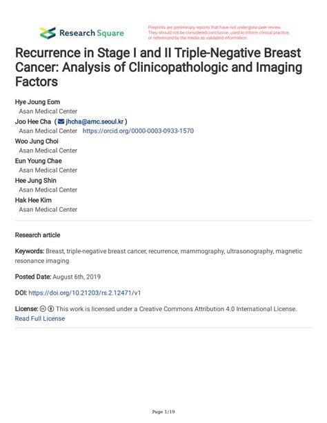 Image result for Triple Negative Recurrence