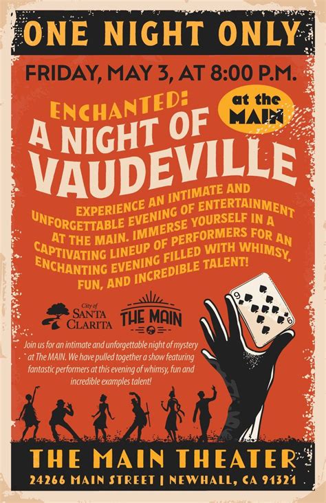 Enchanted: A Night of Vaudeville at The MAIN , The MAIN, Santa Clarita ...