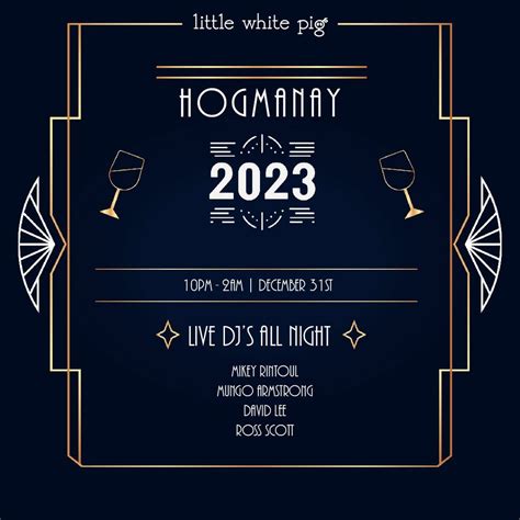 New Years Eve @ Noir, Noir ( Little White Pig), Edinburgh, December 31 ...
