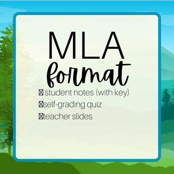 Image result for MLA Formatting