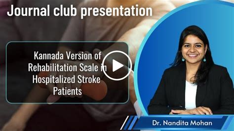 Journal Club: Cross-Cultural Adaptation and Validation of Kannada ...