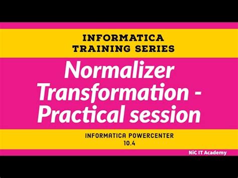Image result for Normalizer as Source Informatica
