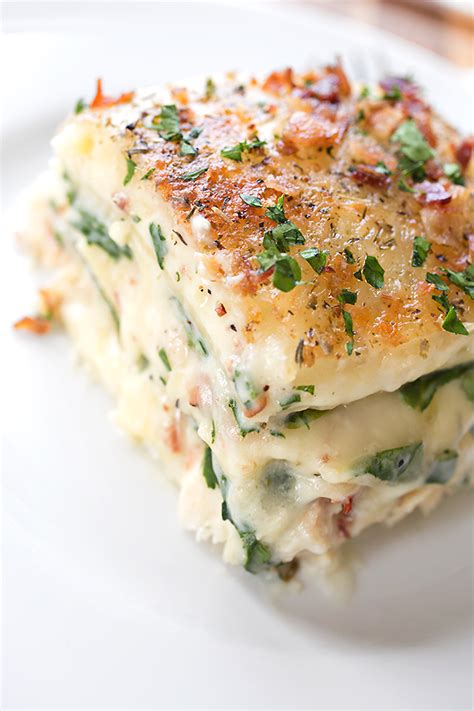 Spinach Lasagna   The Cozy Apron